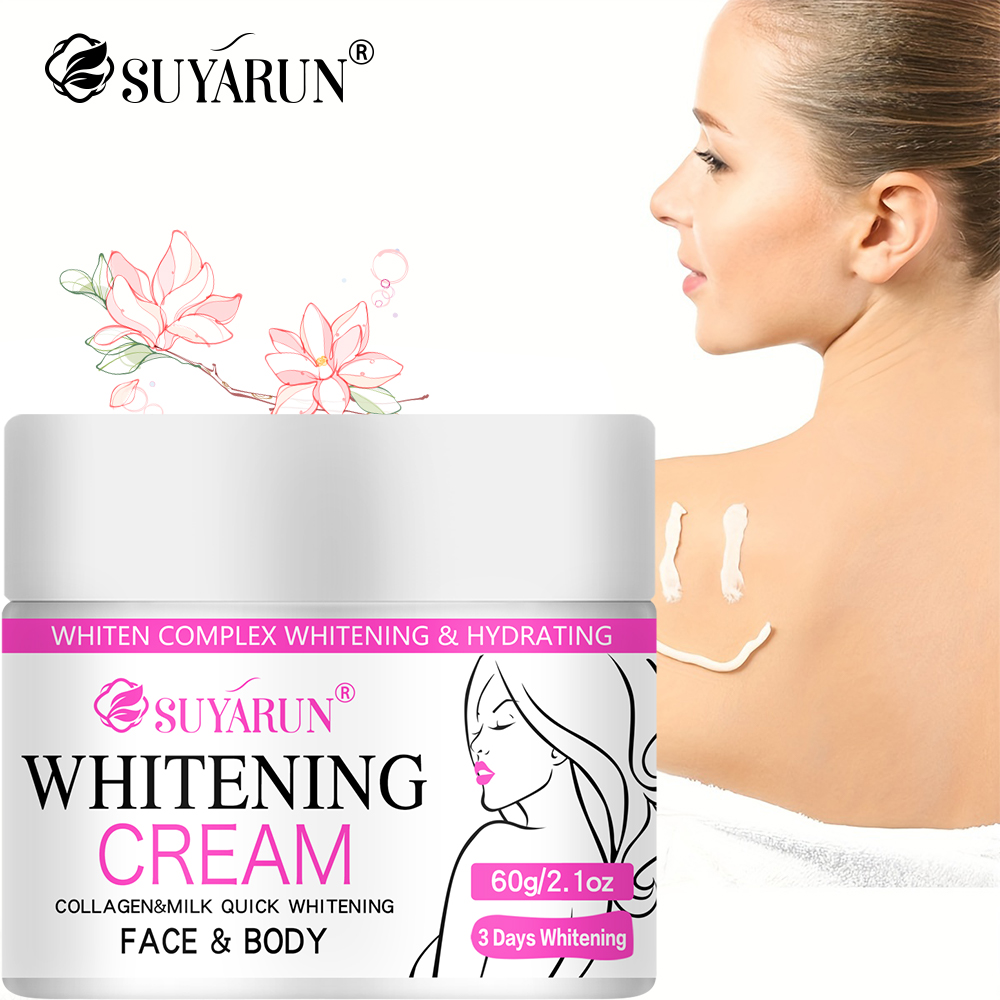 Luxury Glow Skincare - SUYARUN Kerstcadeau Verhelderende Crème-Whitening Moisturizer voor
