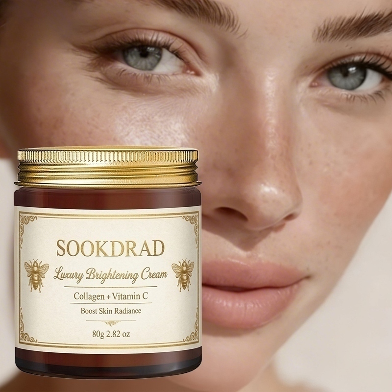Luxury Glow Skincare - Luxe Verlichtende Crème, Collageen+Vitamine C, dagelijkse