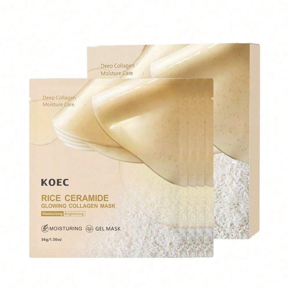 Rice 70 Glow Collagen Mask Ove - Luxury Glow Skincare recensie en prijs