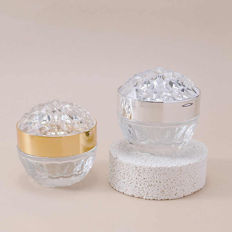 Luxe Diamond 50g glazen gezich - Luxury Skincare Bottles recensie en prijs