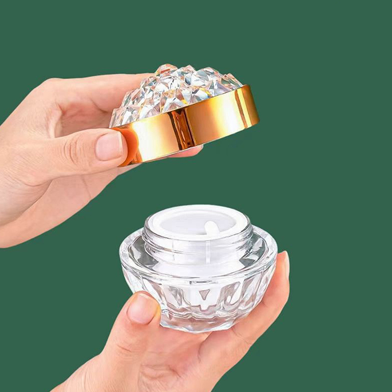 Luxe Diamond 50g glazen gezich - Luxury Skincare Bottles recensie en prijs
