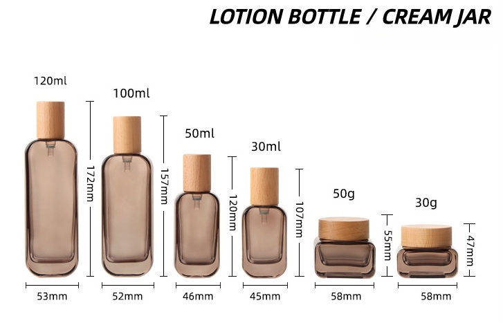 【Logo Custom】1 Stuks Luxe Plat - Luxury Skincare Bottles recensie en prijs