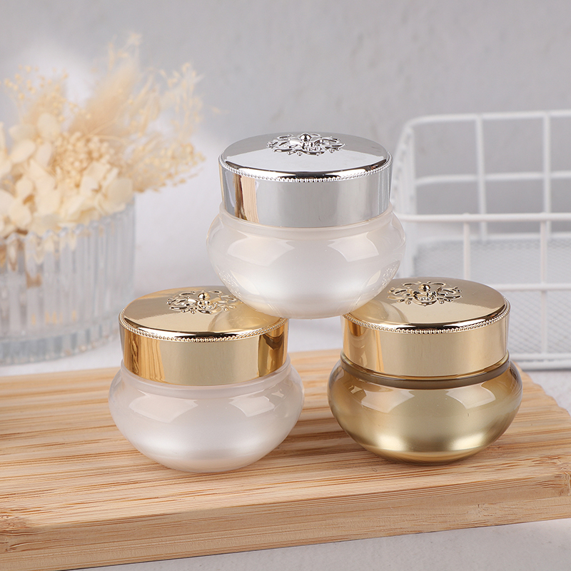 Acryl lege reiscrèmepotten 5/1 - Luxury Skincare Bottles recensie en prijs