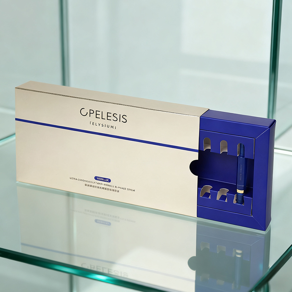 Aangepaste embossing logo luxe - Luxury Skincare Logo recensie en prijs