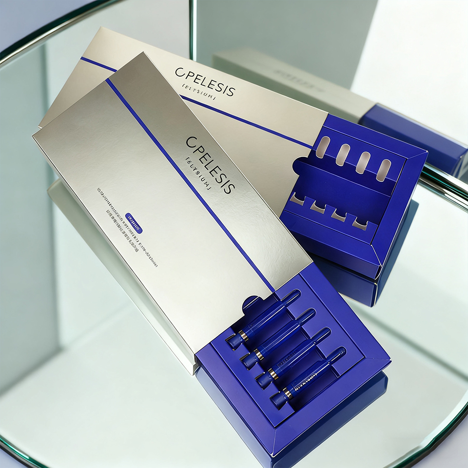 Aangepaste embossing logo luxe - Luxury Skincare Logo recensie en prijs