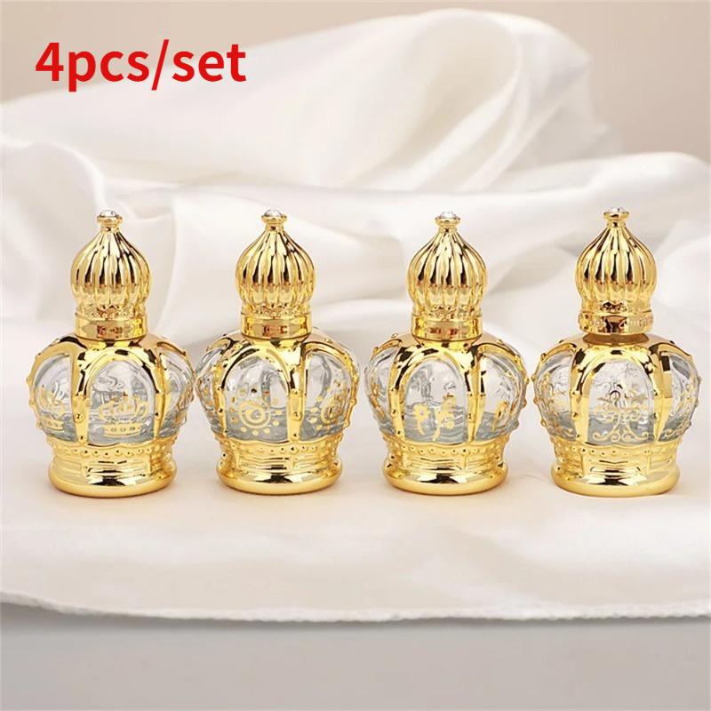 4 stks/set Luxe Gouden Essenti - Luxury Skincare Bottles recensie en prijs